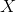 \bb{X}