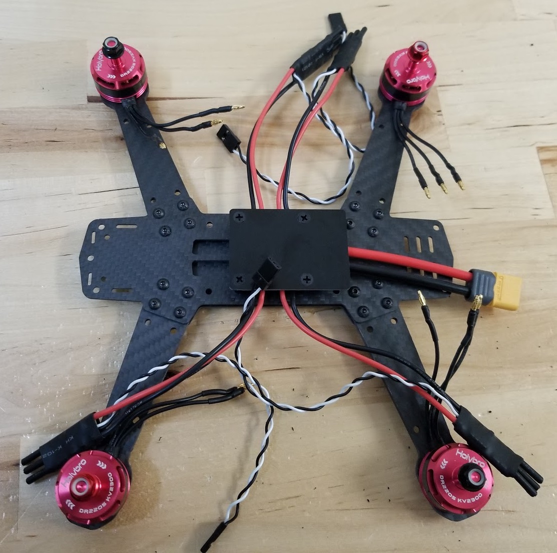 QAV250 Add motors